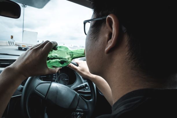 Drinking a Beer While Driving