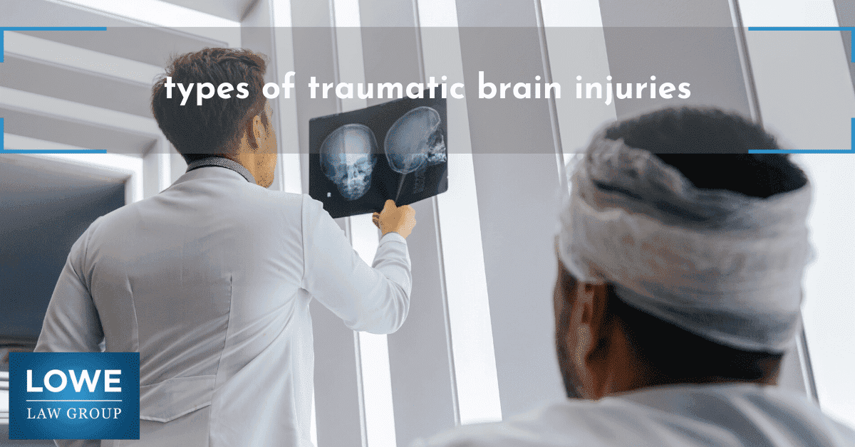 Patient and Doctor Viewing Brain Injury Scan